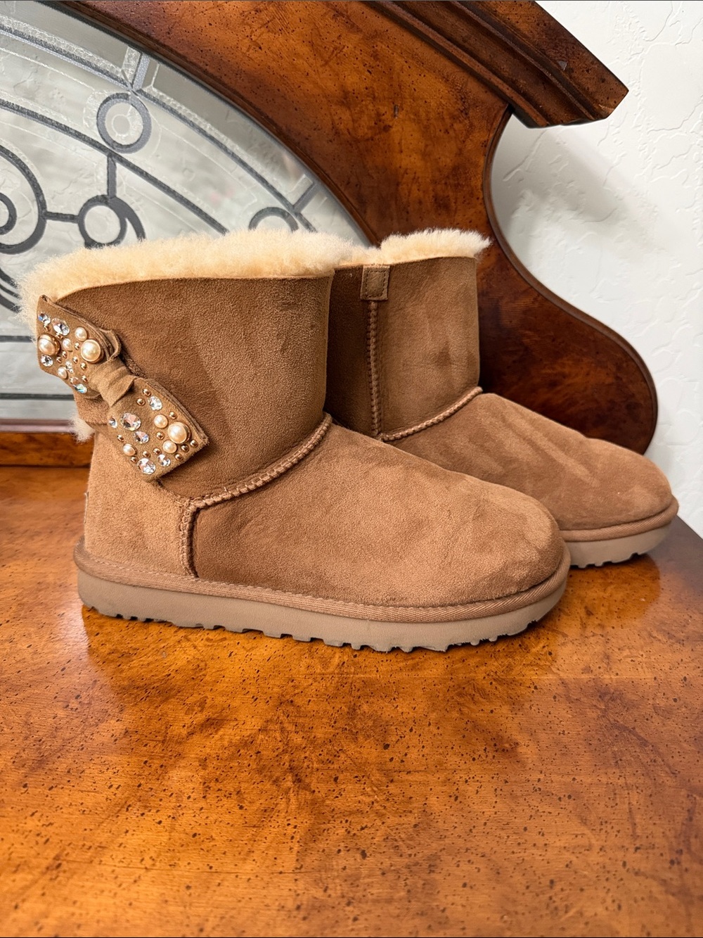 Ugg Jeweled Bow Women’s Boots